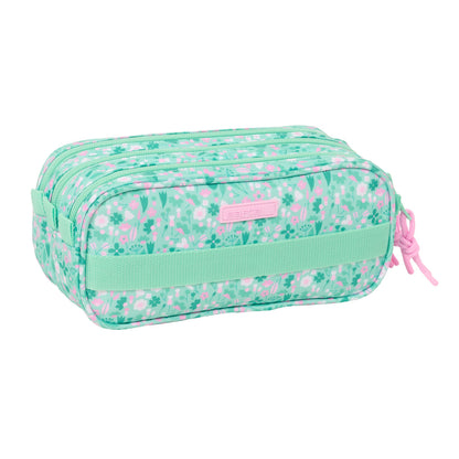 Penar triplu Safta Cuore Mentă 21,5 x 10 x 8 cm - Birou și papetărie, Material școlar și educațional