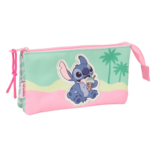 Geantă Universală Lilo & Stitch Ice cream Roz 22 x 12 x 3 cm - Birou și papetărie, Material școlar și educațional