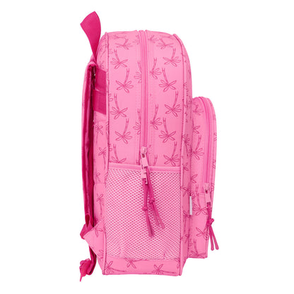 Ghiozdan Lilo & Stitch Chill Roz 32 x 38 x 12 cm - Birou și papetărie, Material școlar și educațional