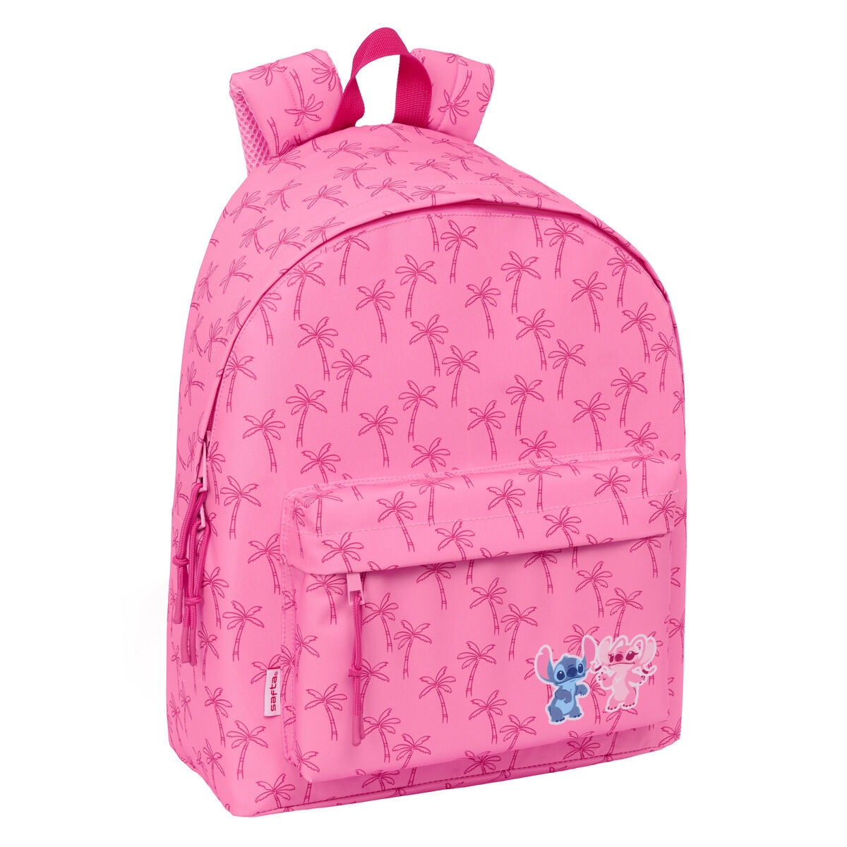 Ghiozdan Lilo & Stitch Chill Roz Mentă 33 x 42 x 15 cm - Birou și papetărie, Material școlar și educațional