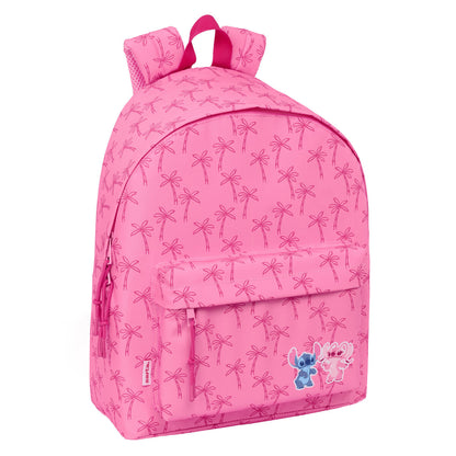 Ghiozdan Lilo & Stitch Chill Roz Mentă 33 x 42 x 15 cm - Birou și papetărie, Material școlar și educațional
