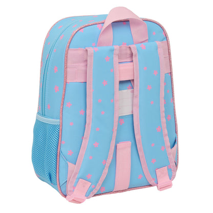 Ghiozdan Lilo & Stitch Happy Albastru celest 26 x 34 x 11 cm - Birou și papetărie, Material școlar și educațional