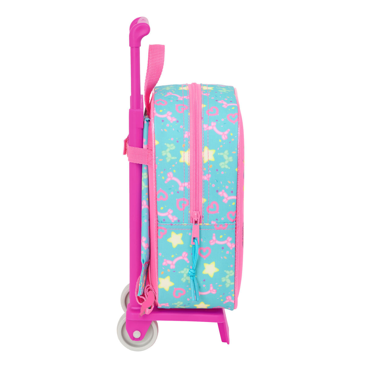 Ghiozdan Gabby's Dollhouse Confetti Roz Turquoise 22 x 27 x 10 cm - Birou și papetărie, Material școlar și educațional