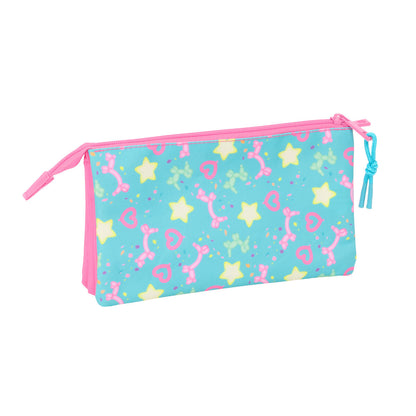 Geantă Universală Gabby's Dollhouse Confetti Roz Turquoise 22 x 12 x 3 cm - Birou și papetărie, Material școlar și educațional