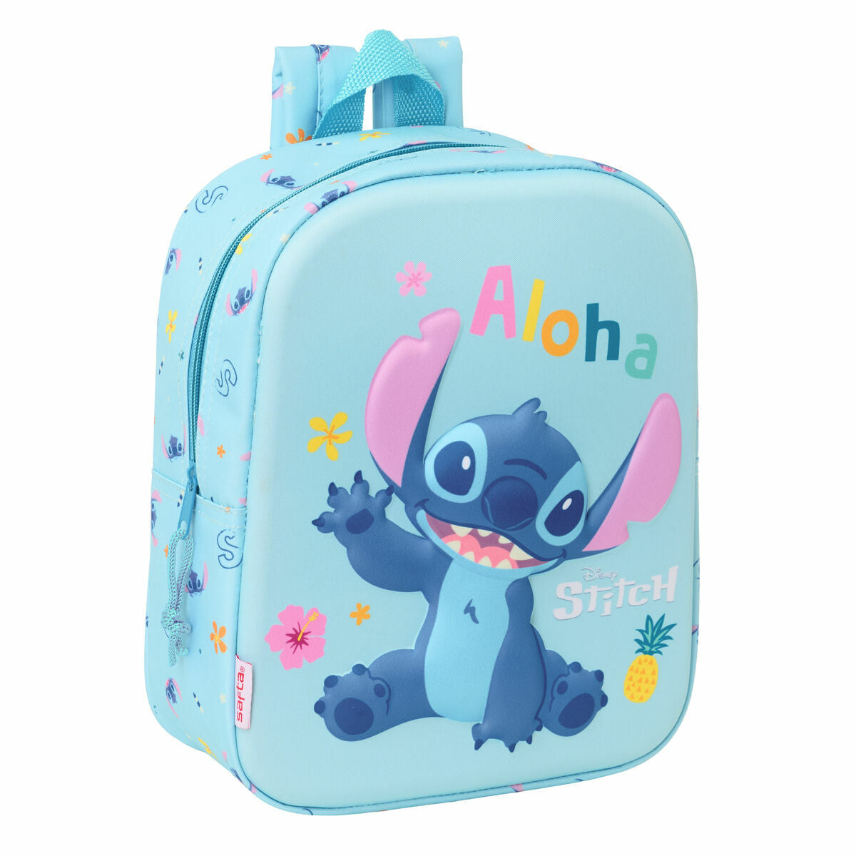 Ghiozdan Lilo & Stitch Albastru deschis 22 x 27 x 10 cm - Birou și papetărie, Material școlar și educațional