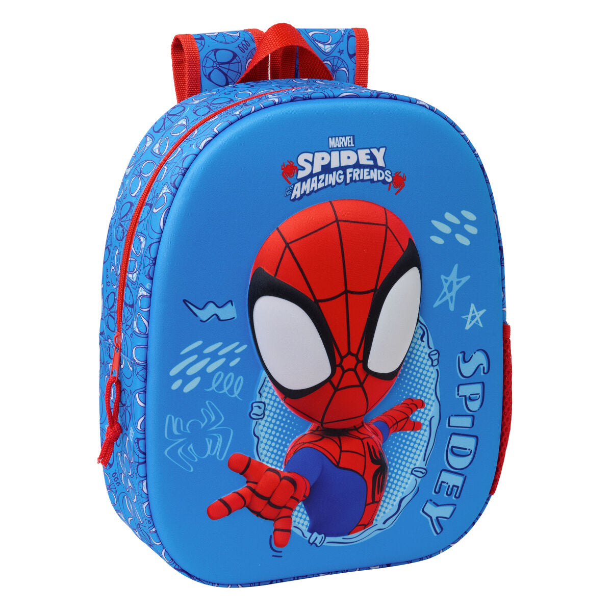 Ghiozdan Spider-Man Roșu Bleumarin 27 x 33 x 10 cm - Birou și papetărie, Material școlar și educațional