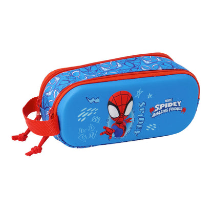 Ghiozdan Spider-Man Roșu Bleumarin 21 x 8 x 6 cm - Birou și papetărie, Material școlar și educațional