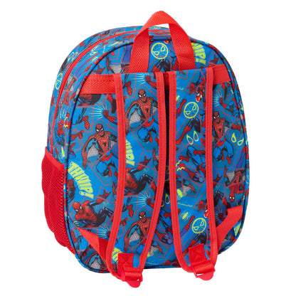 Ghiozdan Spider-Man Roșu Bleumarin 27 x 33 x 10 cm - Birou și papetărie, Material școlar și educațional