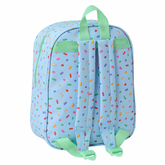 Ghiozdan Bluey Albastru 22 x 27 x 10 cm - Birou și papetărie, Material școlar și educațional