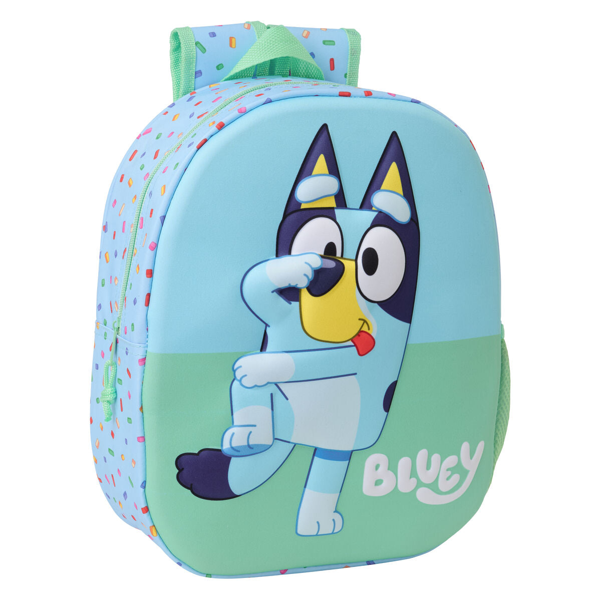 Ghiozdan Bluey Albastru 27 x 33 x 10 cm - Birou și papetărie, Material școlar și educațional