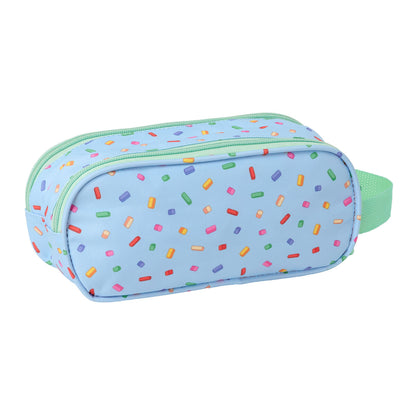 Penar dublu Bluey Albastru 21 x 8 x 6 cm - Birou și papetărie, Material școlar și educațional