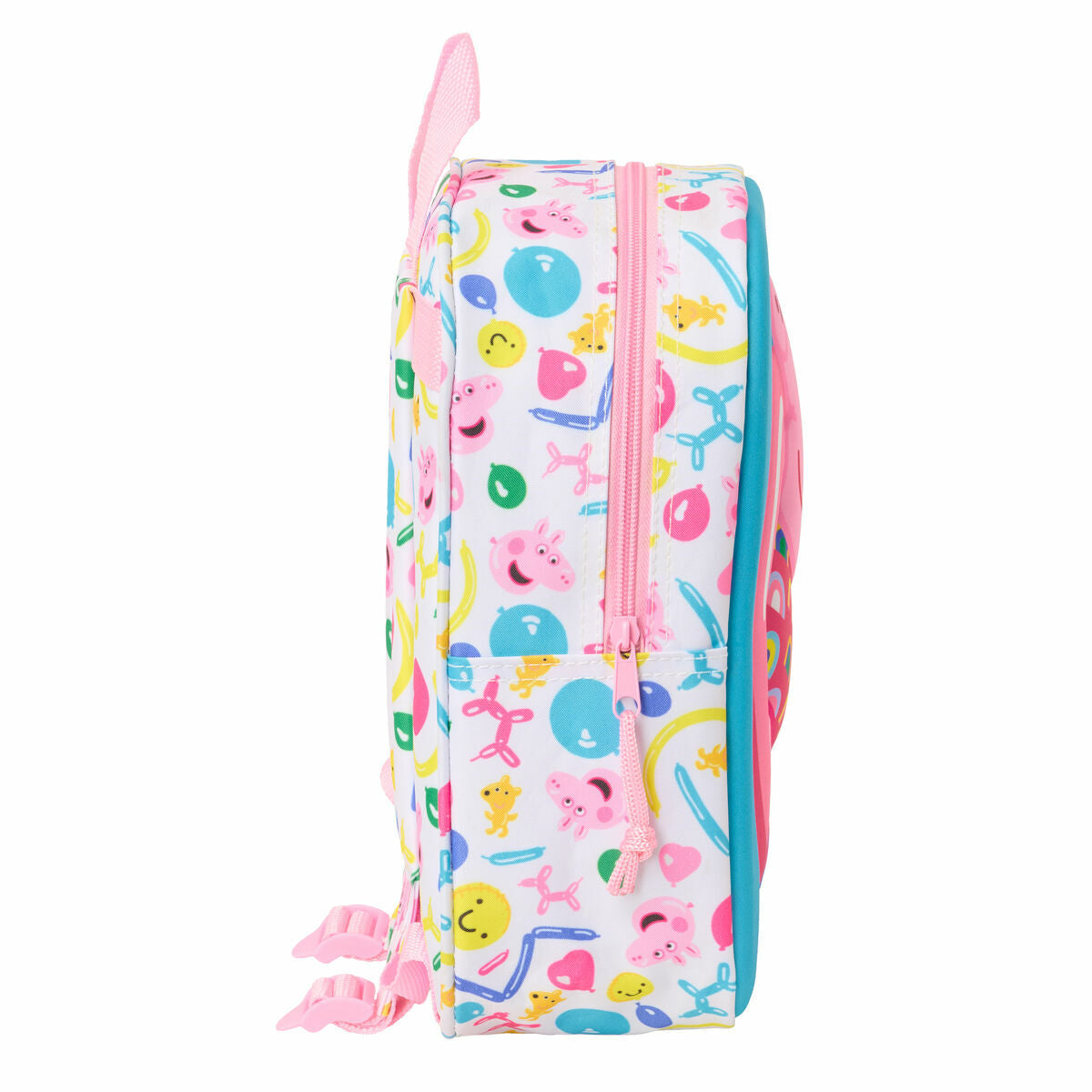 Rucsac pentru Copii Peppa Pig Albastru Alb Roz 22 x 27 x 10 cm 3D - Birou și papetărie, Material școlar și educațional