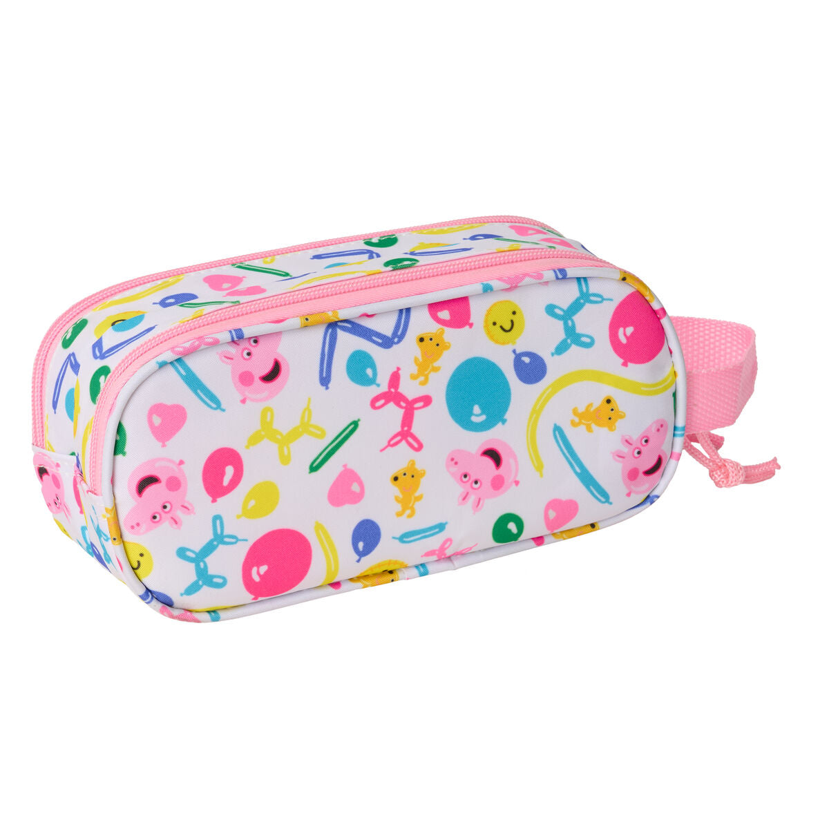 Penar Peppa Pig Albastru Alb Roz 21 x 8 x 6 cm - Birou și papetărie, Material școlar și educațional
