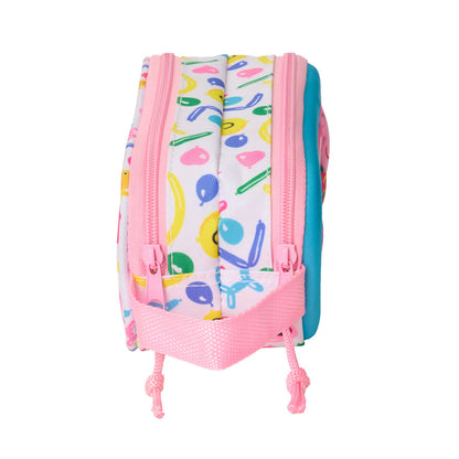 Penar Peppa Pig Albastru Alb Roz 21 x 8 x 6 cm - Birou și papetărie, Material școlar și educațional
