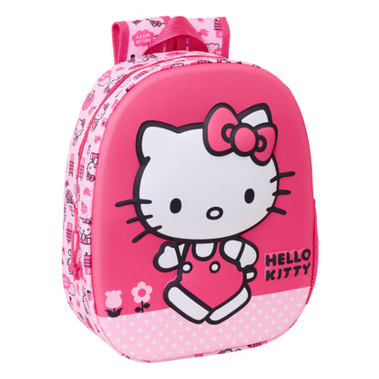 Ghiozdan Hello Kitty Roz 27 x 33 x 10 cm - Birou și papetărie, Material școlar și educațional