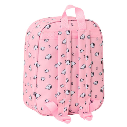 Ghiozdan Snoopy Roz 22 x 27 x 10 cm - Birou și papetărie, Material școlar și educațional