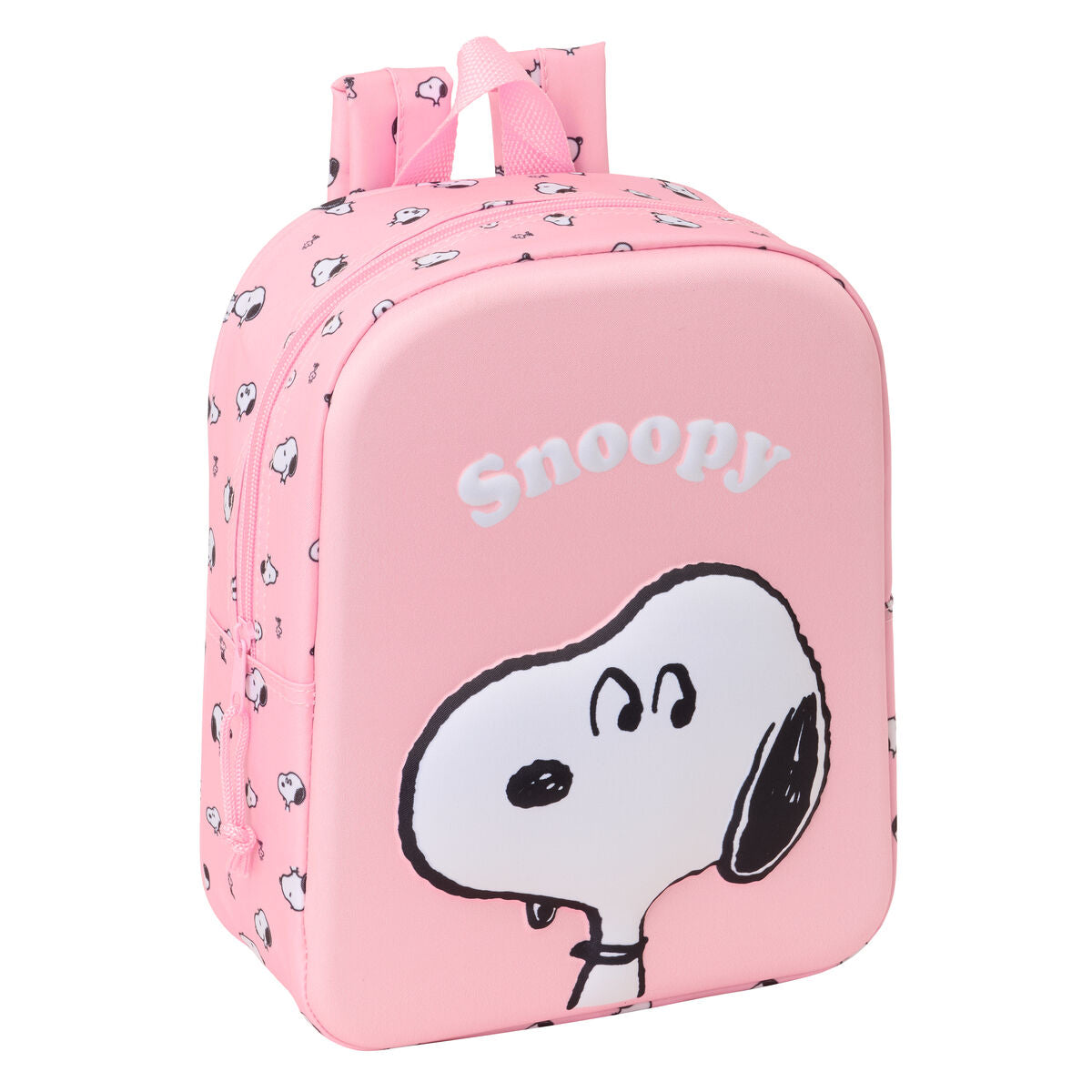 Ghiozdan Snoopy Roz 22 x 27 x 10 cm - Birou și papetărie, Material școlar și educațional