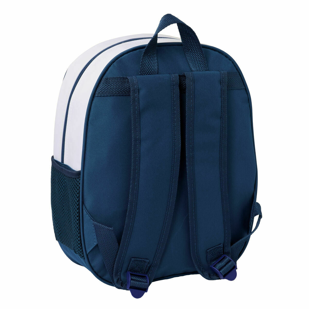 Rucsac pentru Copii Real Madrid C.F. Negru 27 x 33 x 10 cm 3D - Birou și papetărie, Material școlar și educațional
