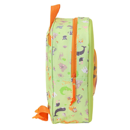 Ghiozdan Safta Lămâie verde 22 x 27 x 10 cm - Birou și papetărie, Material școlar și educațional