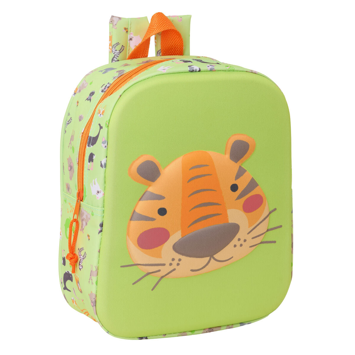 Ghiozdan Safta Lămâie verde 22 x 27 x 10 cm - Birou și papetărie, Material școlar și educațional