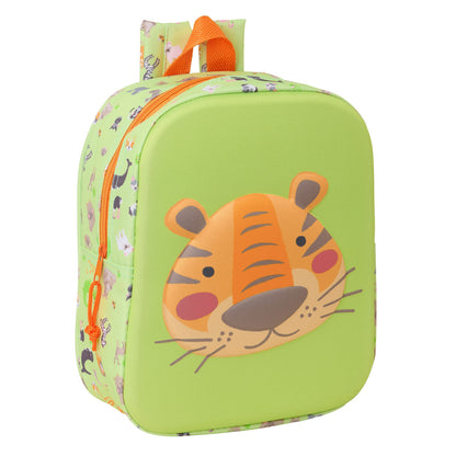 Ghiozdan Safta Lămâie verde 22 x 27 x 10 cm - Birou și papetărie, Material școlar și educațional
