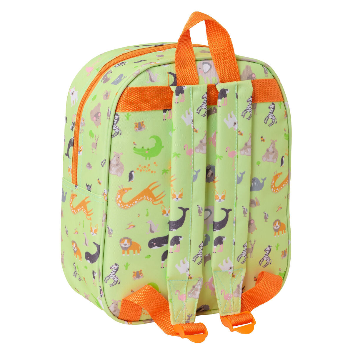 Ghiozdan Safta Lămâie verde 22 x 27 x 10 cm - Birou și papetărie, Material școlar și educațional