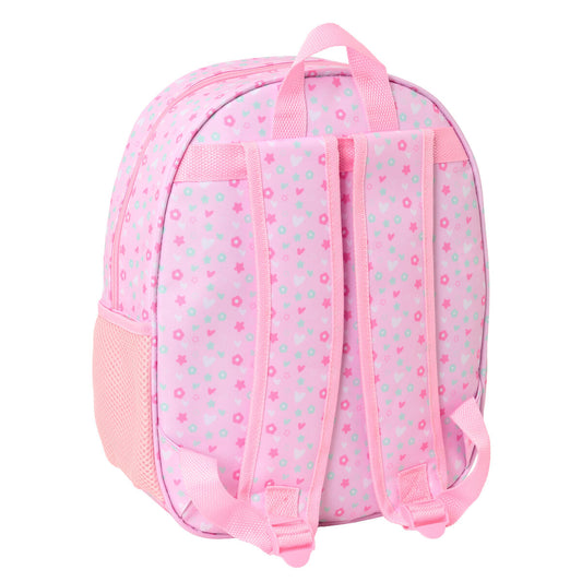 Ghiozdan Safta Roz 27 x 33 x 10 cm - Birou și papetărie, Material școlar și educațional