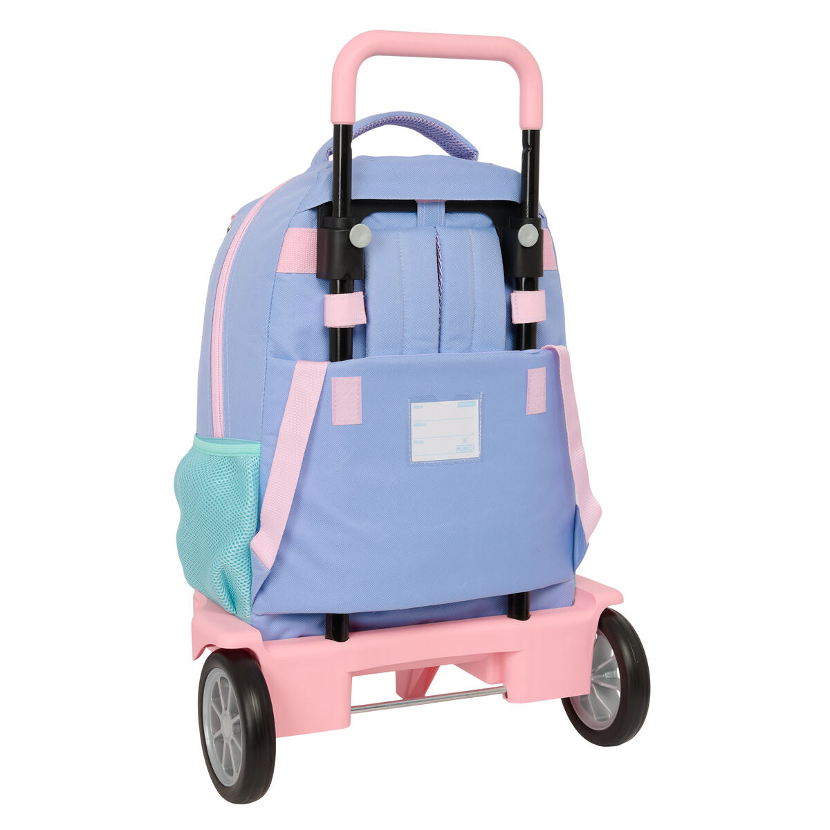 Ghiozdan Munich Mellow Albastru Roz Albastru celest 33 x 45 x 22 cm - Birou și papetărie, Material școlar și educațional