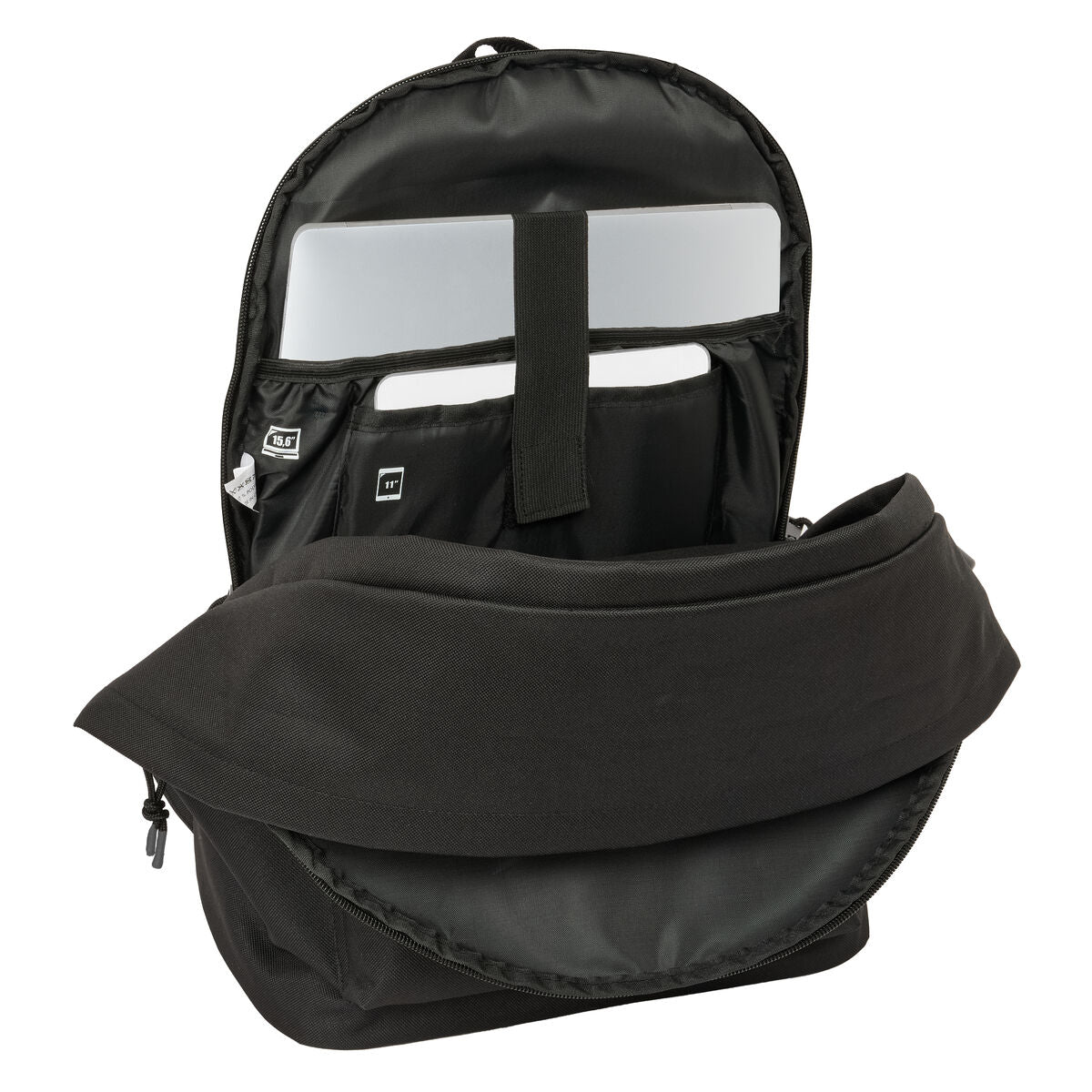 Ghiozdan Atlético Madrid Negru 31 x 44 x 18 cm - Birou și papetărie, Material școlar și educațional