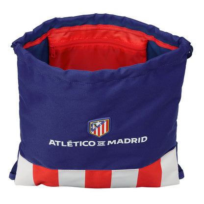 Geantă Rucsac cu Bretele Atlético Madrid Albastru Alb Roșu 35 x 40 x 1 cm - Birou și papetărie, Material școlar și educațional