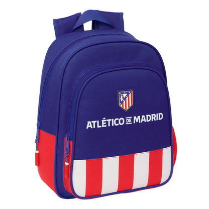 Ghiozdan Atlético Madrid Albastru Alb Roșu 27 x 33 x 10 cm - Birou și papetărie, Material școlar și educațional