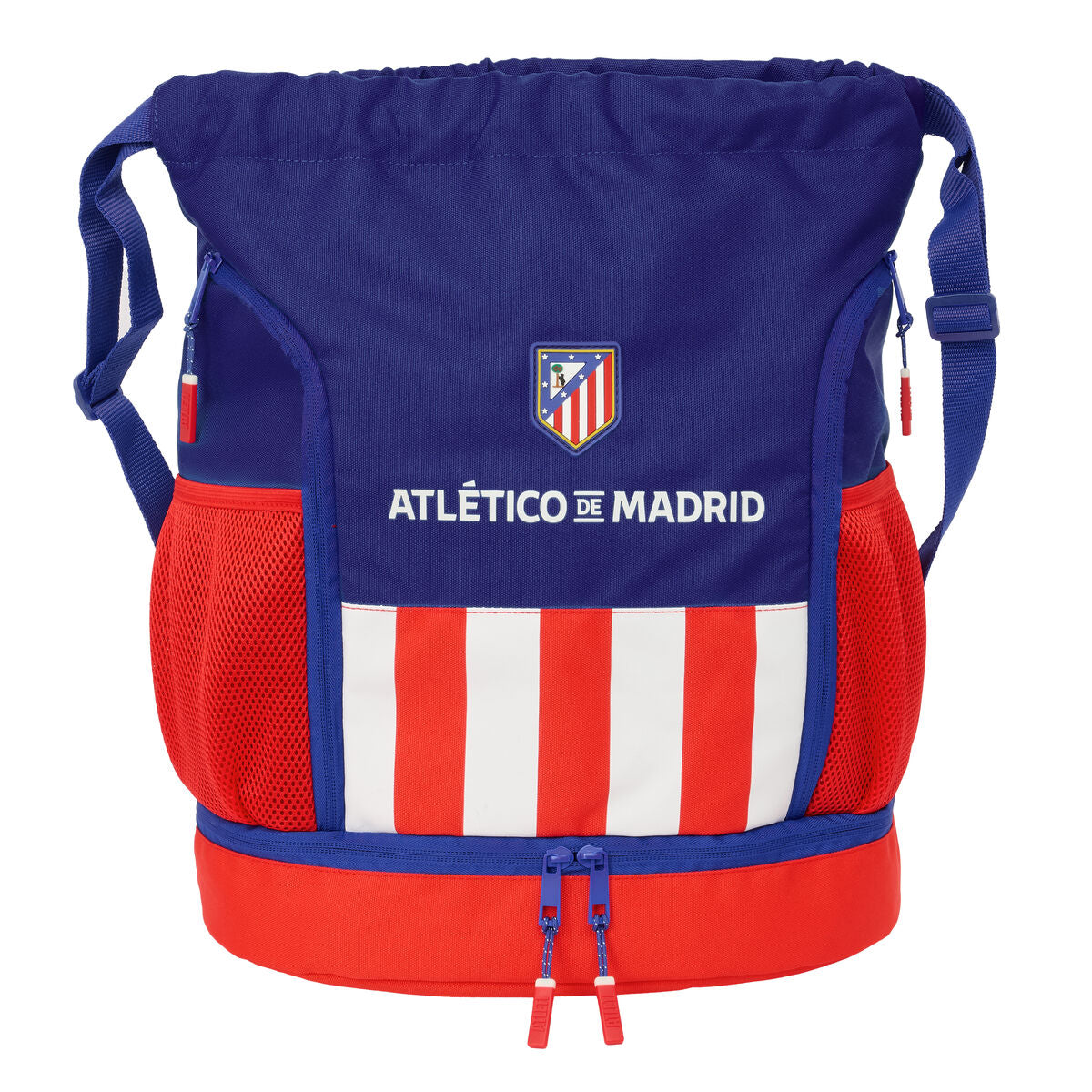 Geantă Rucsac cu Bretele Atlético Madrid Albastru Alb Roșu 35 x 40 x 1 cm - Birou și papetărie, Material școlar și educațional