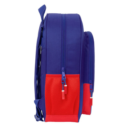 Ghiozdan Atlético Madrid Albastru Alb Roșu 32 x 38 x 12 cm - Birou și papetărie, Material școlar și educațional