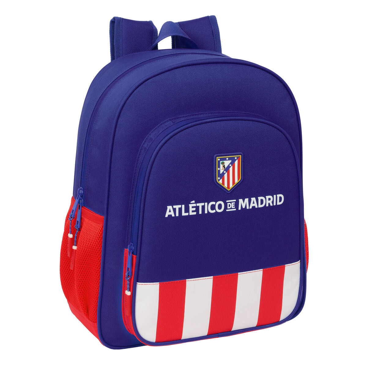 Ghiozdan Atlético Madrid Albastru Alb Roșu 32 x 38 x 12 cm - Birou și papetărie, Material școlar și educațional