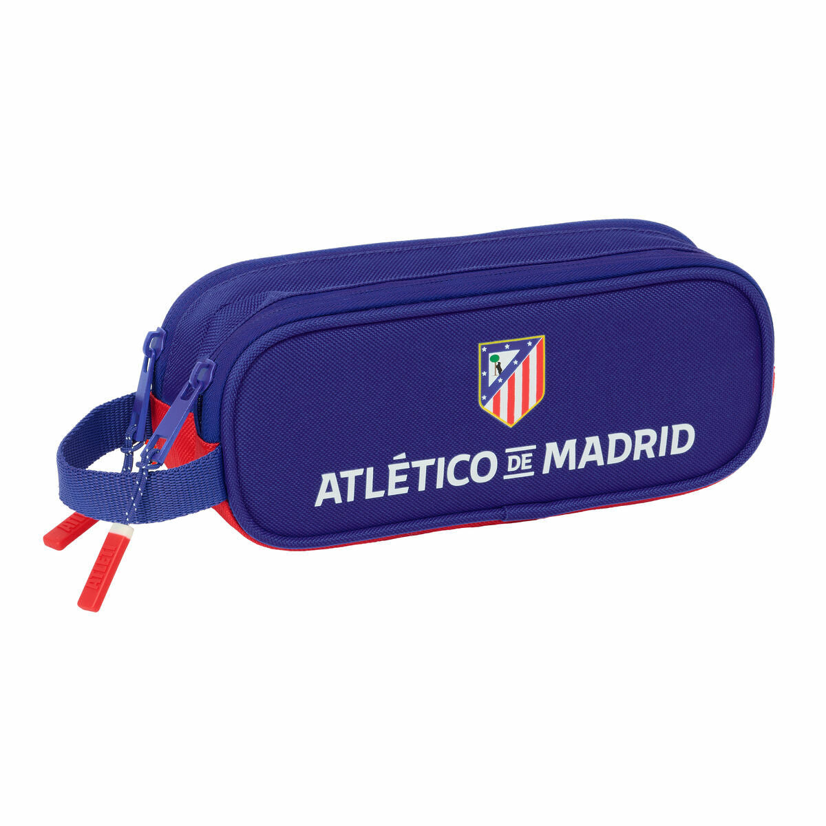 Geantă Universală Atlético Madrid Albastru Alb Roșu 21 x 8 x 6 cm - Birou și papetărie, Material școlar și educațional