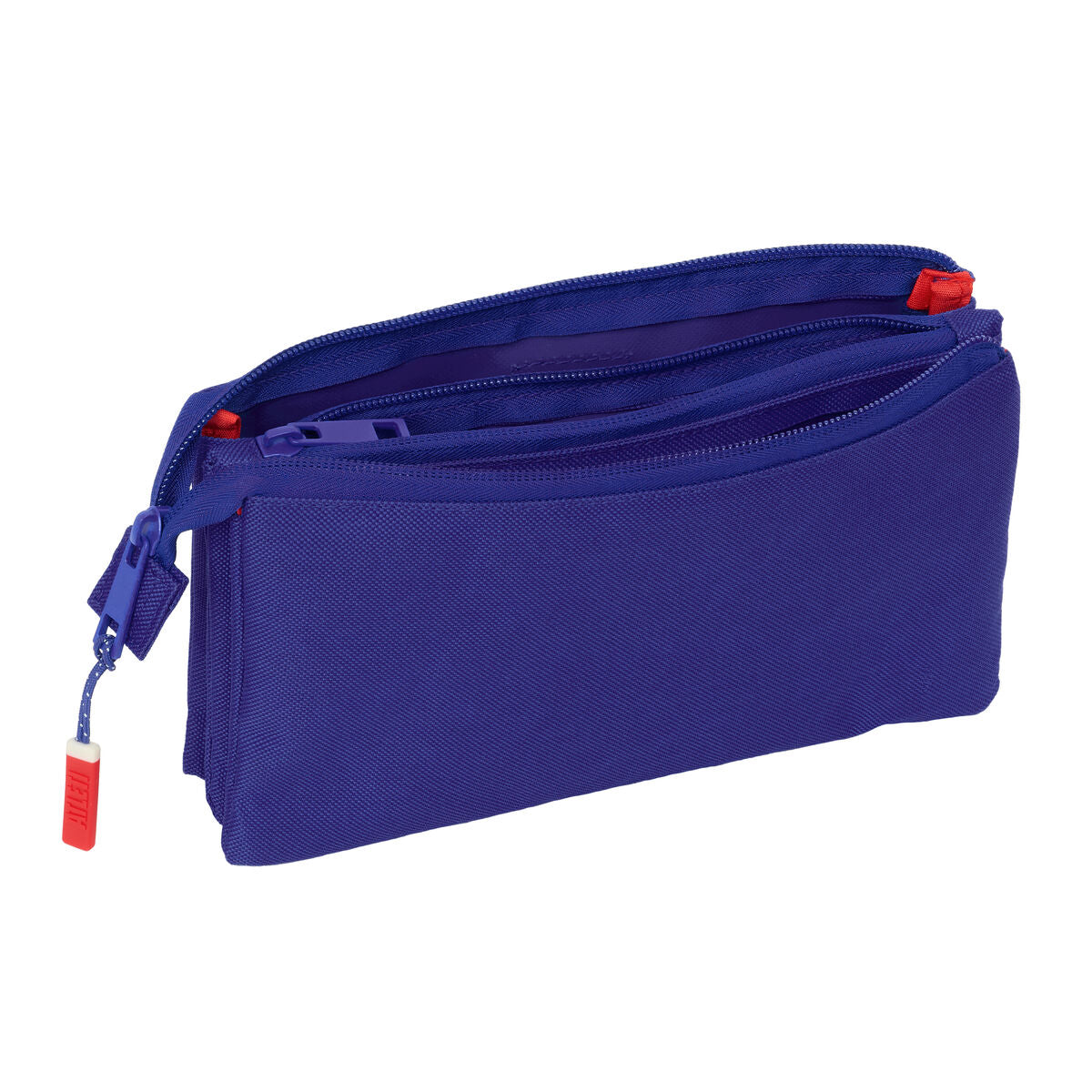 Penar triplu Atlético Madrid Albastru Alb Roșu 22 x 12 x 3 cm - Birou și papetărie, Material școlar și educațional