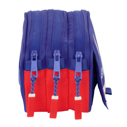 Penar triplu Atlético Madrid Albastru Alb Roșu 21,5 x 10 x 8 cm - Birou și papetărie, Material școlar și educațional