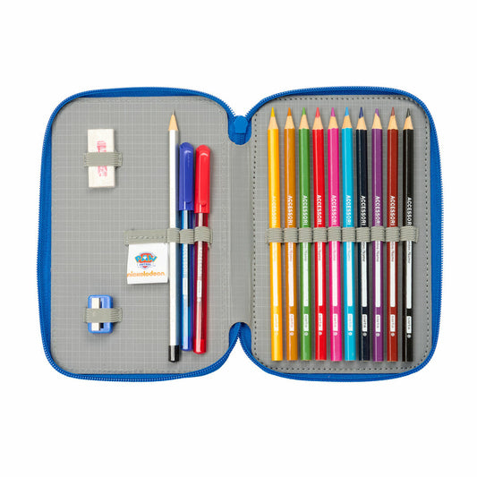 Geantă Universală The Paw Patrol Cool Albastru Roșu 12.5 x 19.5 x 4 cm 29 Piese - Birou și papetărie, Material școlar și educațional