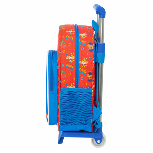 Ghiozdan The Paw Patrol Cool Albastru Roșu 26 x 11 x 67 cm 26 x 34 x 11 cm - Birou și papetărie, Material școlar și educațional
