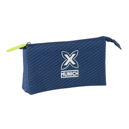 Ghiozdan Munich Blue indigo 22 x 12 x 3 cm - Birou și papetărie, Material școlar și educațional