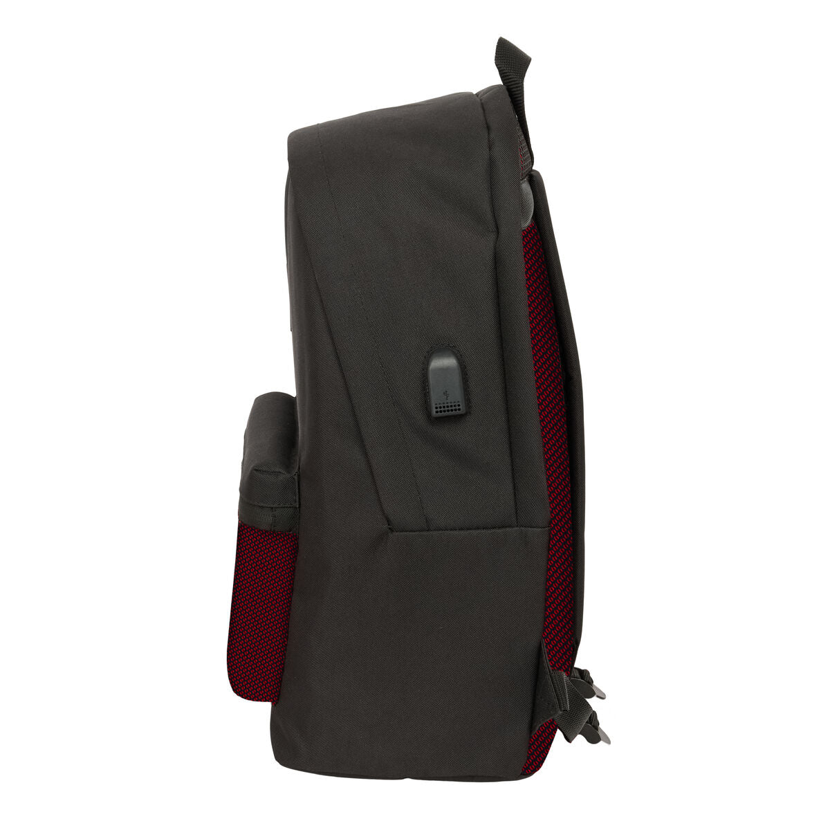 Ghiozdan Munich +usb munich Negru 31 x 44 x 18 cm - Birou și papetărie, Material școlar și educațional