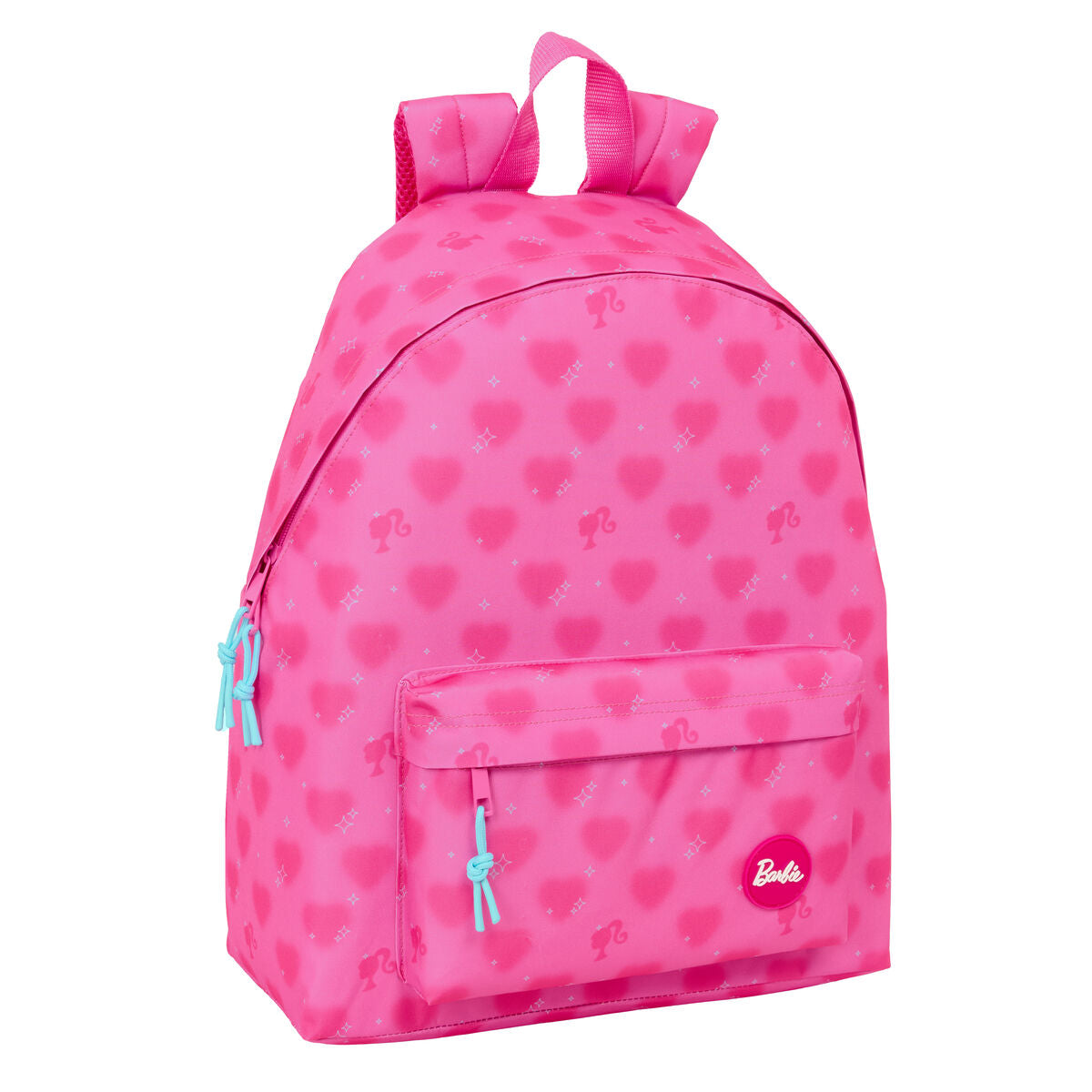 Ghiozdan Barbie Corazones Roz 33 x 42 x 15 cm - Birou și papetărie, Material școlar și educațional