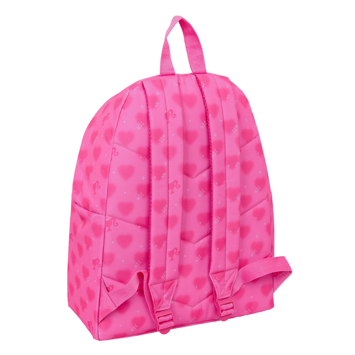 Ghiozdan Barbie Corazones Roz 33 x 42 x 15 cm - Birou și papetărie, Material școlar și educațional