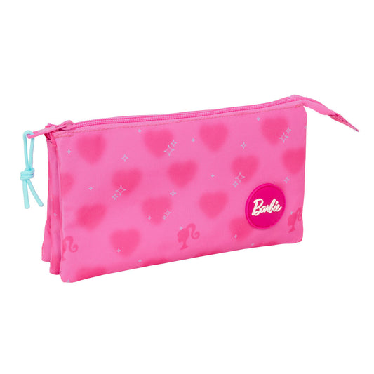 Geantă Universală Barbie Corazones Roz 22 x 12 x 3 cm - Birou și papetărie, Material școlar și educațional