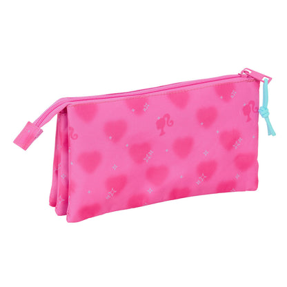 Geantă Universală Barbie Corazones Roz 22 x 12 x 3 cm - Birou și papetărie, Material școlar și educațional