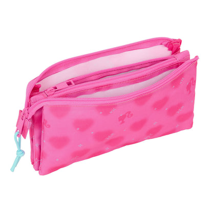 Geantă Universală Barbie Corazones Roz 22 x 12 x 3 cm - Birou și papetărie, Material școlar și educațional