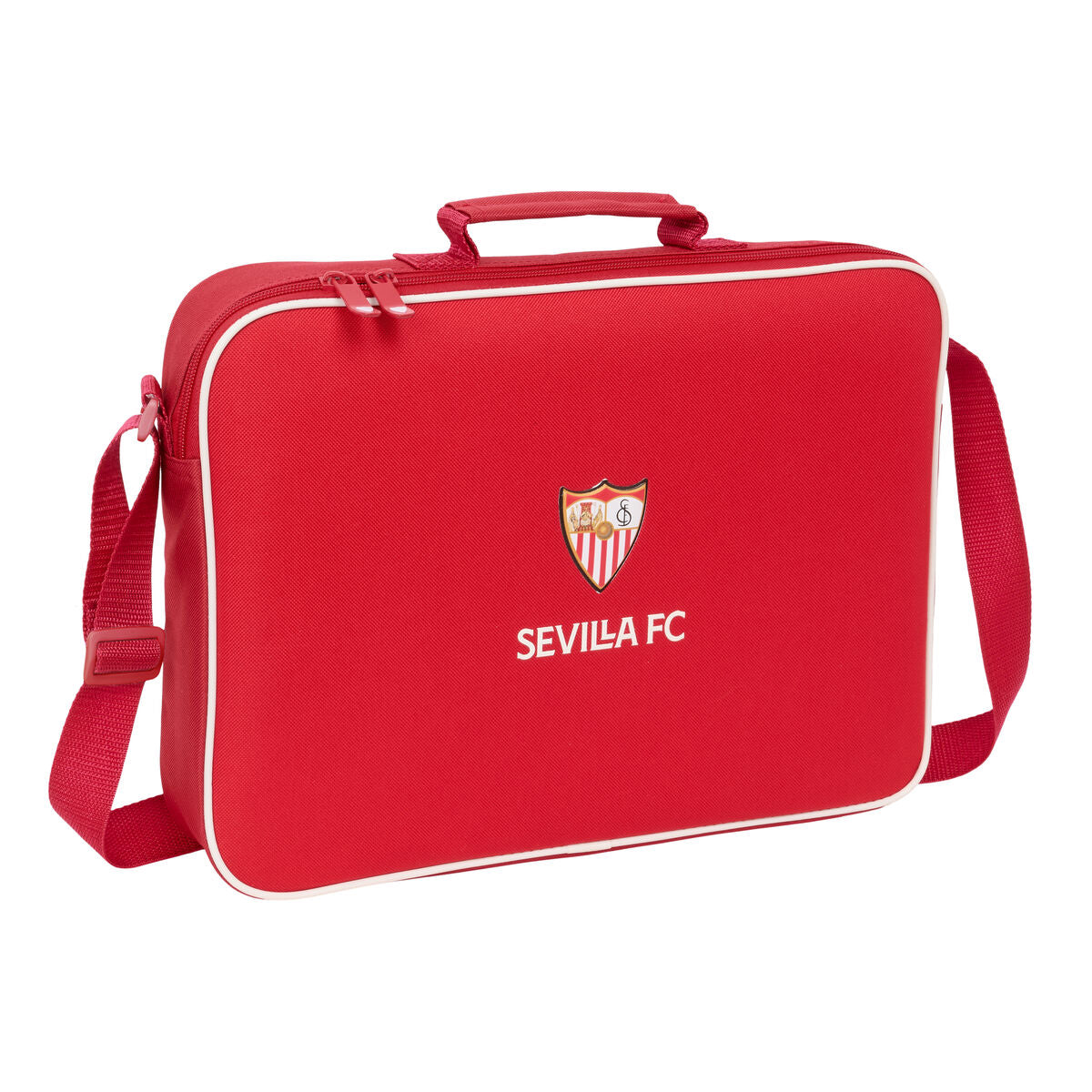Ghiozdan Sevilla Fútbol Club Roșu 38 x 28 x 6 cm - Birou și papetărie, Material școlar și educațional