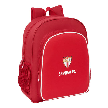 Ghiozdan Sevilla Fútbol Club Roșu 32 x 38 x 12 cm - Birou și papetărie, Material școlar și educațional