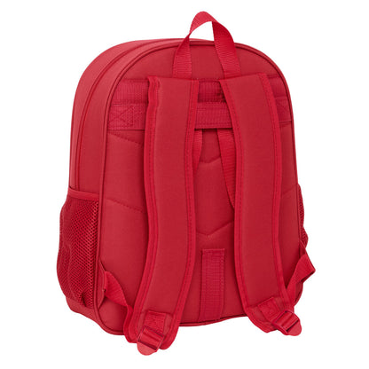 Ghiozdan Sevilla Fútbol Club Roșu 32 x 38 x 12 cm - Birou și papetărie, Material școlar și educațional