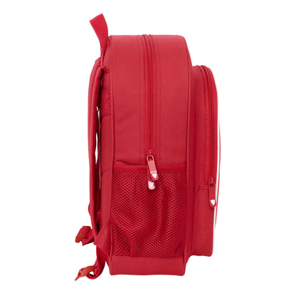 Ghiozdan Sevilla Fútbol Club Roșu 32 x 38 x 12 cm - Birou și papetărie, Material școlar și educațional